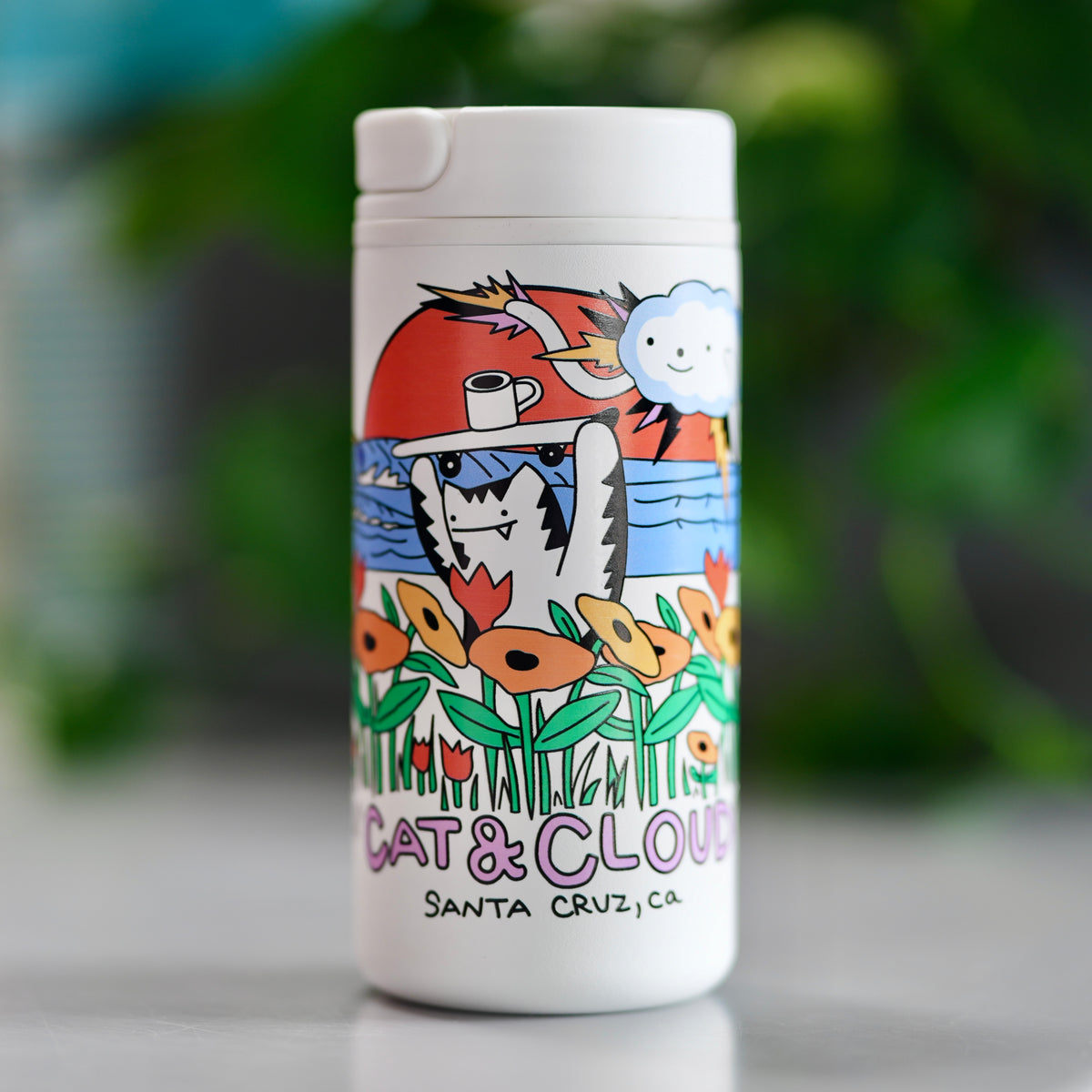 Ceramic Wildflower Tumbler (12oz)